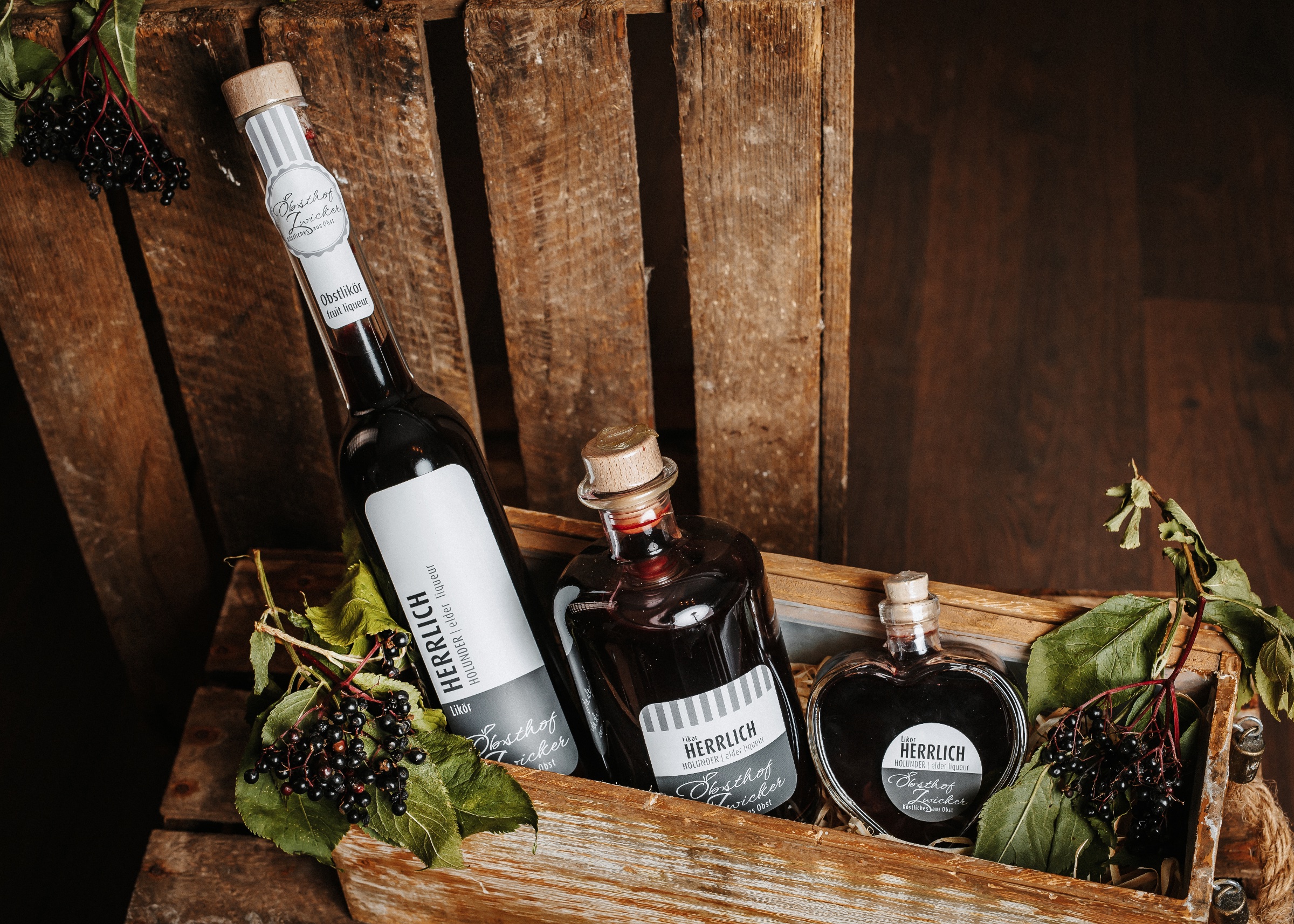Obst-Likör vom Obsthof Zwicker