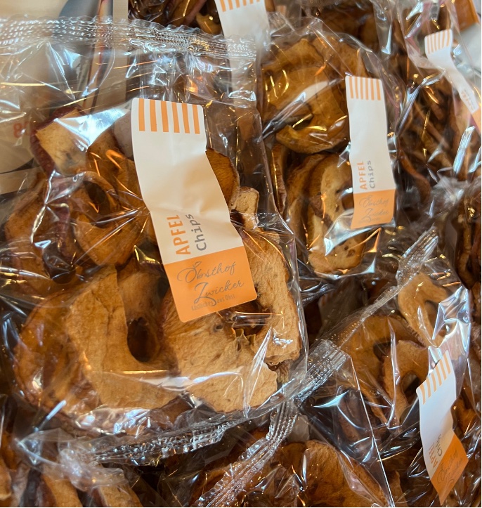 Apfelchips vom Obsthof Zwicker